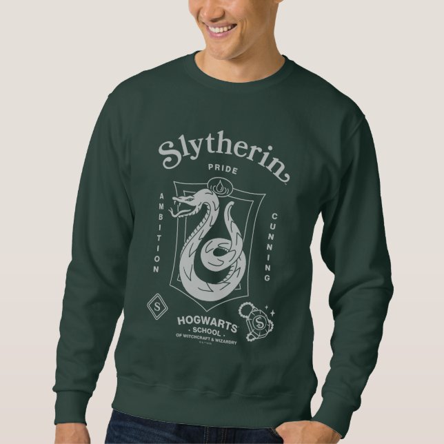 Moletom SLYTHERIN™ Pride Ambition Cunning Crest (Frente)