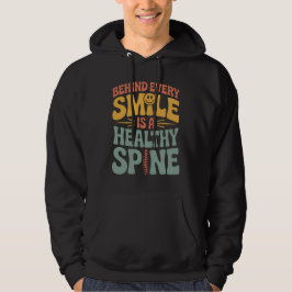Moletom Smile Healthy Spine Chiropractor Cote Design