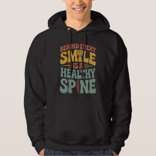 Moletom Smile Healthy Spine Chiropractor Cote Design