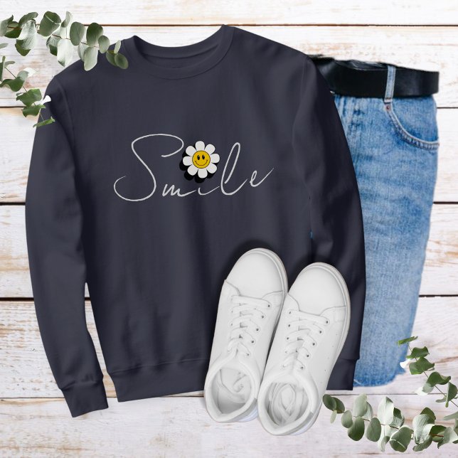 Moletom Smile Hoodie with Smiling Daisy (Criador carregado)