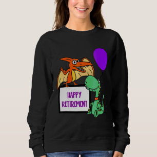 Moletom Smileting Happy Retirement Trex Dinossaur P