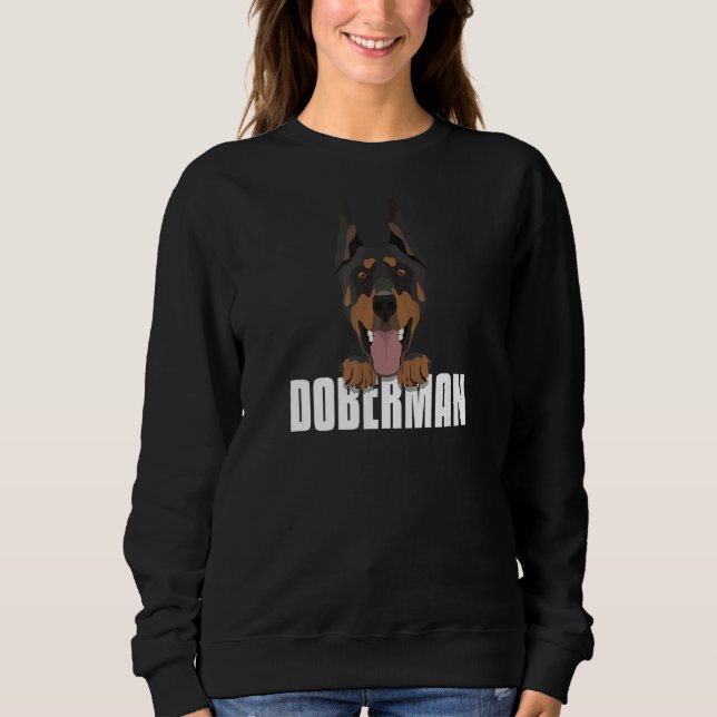 Moletom Smiling Doberman (Frente)