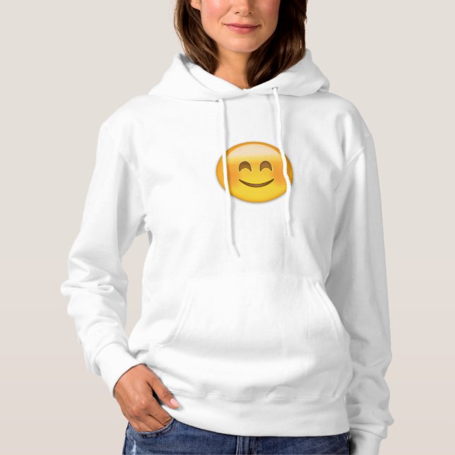 Moletom Smiling Face With Smiling Eyes Emoji (Frente)