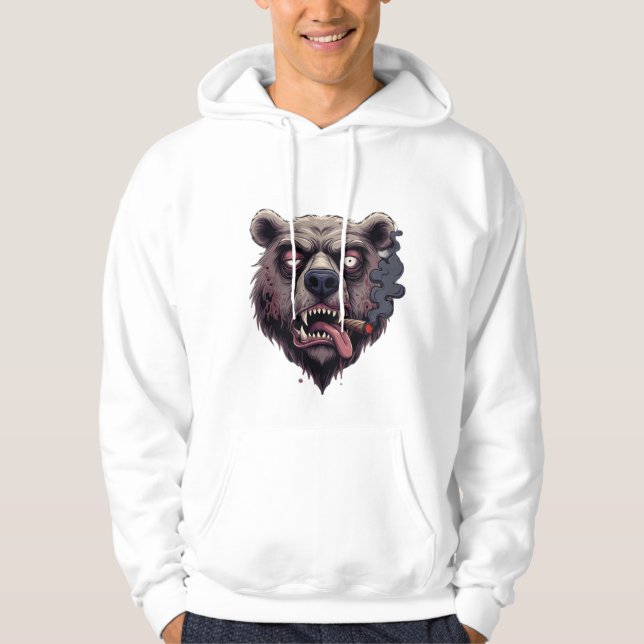 Moletom Smoked Out Smokey Bear Hoodie (Frente)