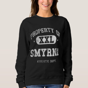 Moletom Smyrna Property Xxl Sport College Athletic Funny