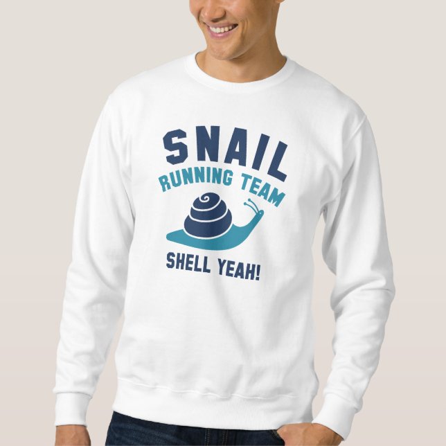 Moletom Snail Running Team (Frente)