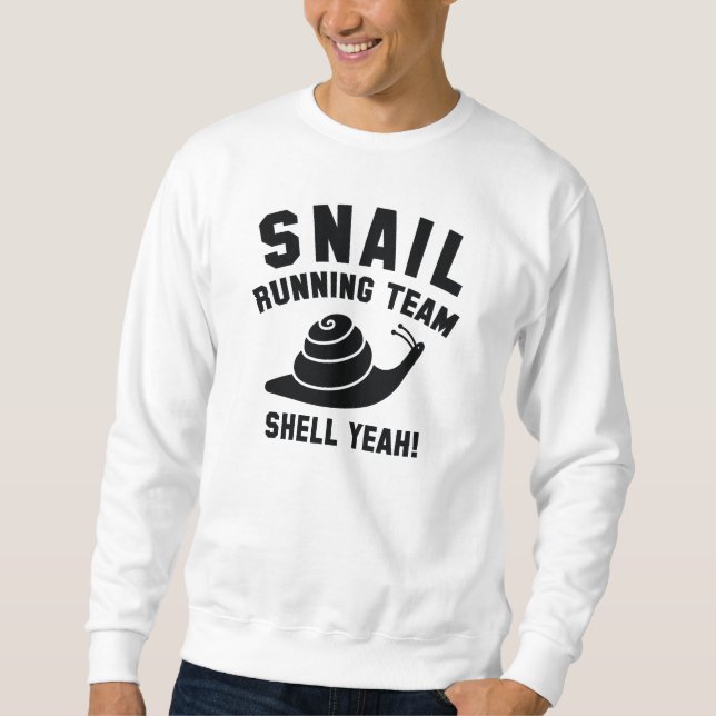 Moletom Snail Running Team (Frente)