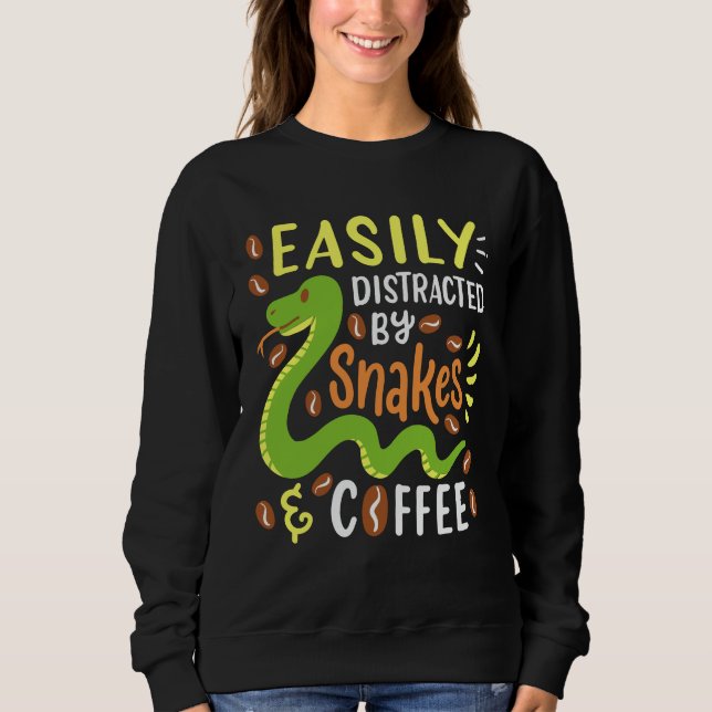 Moletom Snakes and Coffee (Frente)