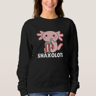 Moletom Snaxolotl Axolotl Amante Animais Doce Pipoca