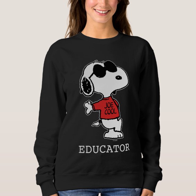 Moletom Snoopy "Joe Cool" Teacher (Frente)