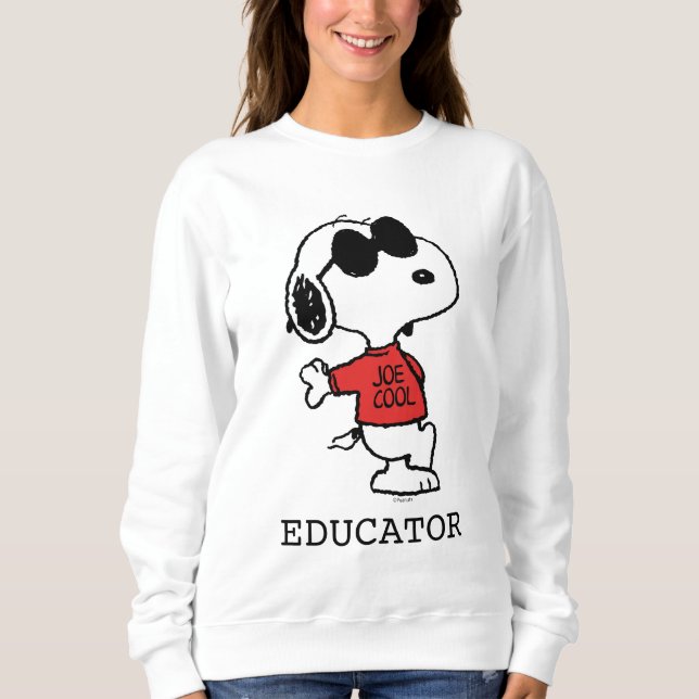 Moletom Snoopy "Joe Cool" Teacher (Frente)