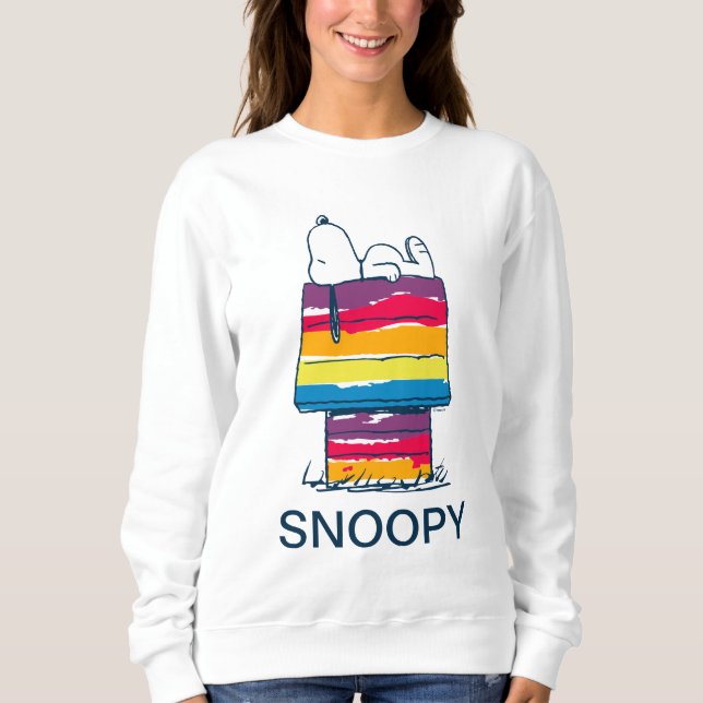 Moletom Snoopy | Rainbow Dog House (Frente)