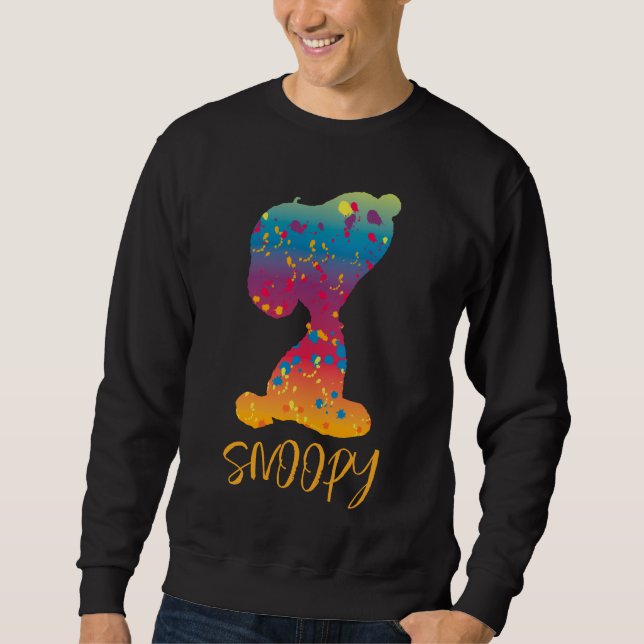 Moletom Snoopy Rainbow Silhouette (Frente)