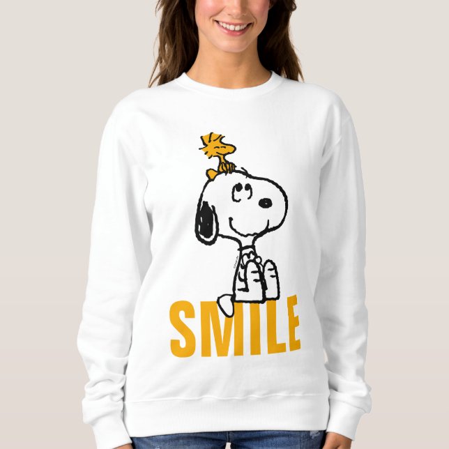 Moletom Snoopy & Woodstock - Todos os sorrisos (Frente)