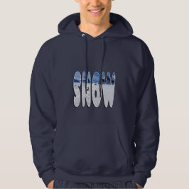 Moletom Snow Mountain Skier Typography Design