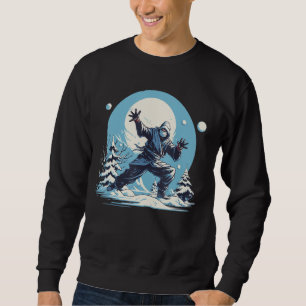 Moletom Snowball luta como um Ninja para o Snowballer e o