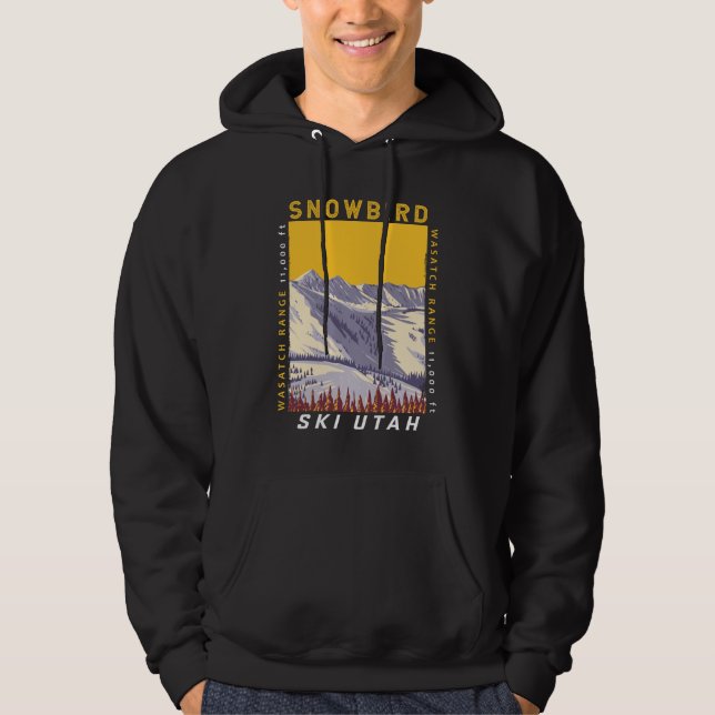 Moletom Snowbird Ski Area Winter Utah Vintage (Frente)