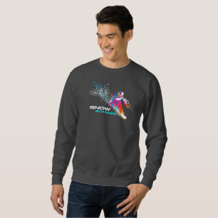 Moletom Snowboard Camisola-doce, de uso masculino