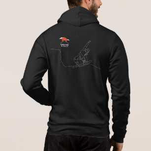 Moletom Snowboard, Snowboarder, Hokkaido Hoodie