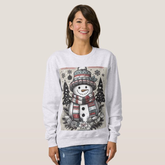 Moletom Snowman (Frente Completa)
