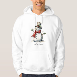 Moletom Snowman Hooded Sweatshirt