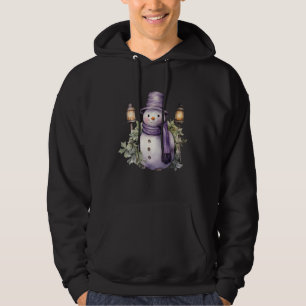Moletom Snowman no Natal de Carrot Nose Scarf