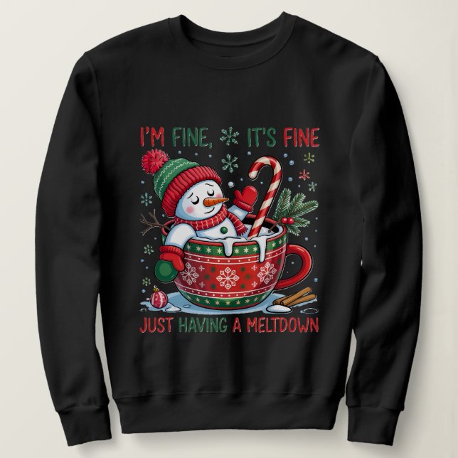 Moletom Snowman Sweatshirt  (Frente do Design)