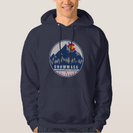 Moletom Snowmass Colorado Retro Sunset Ski Souvenirs