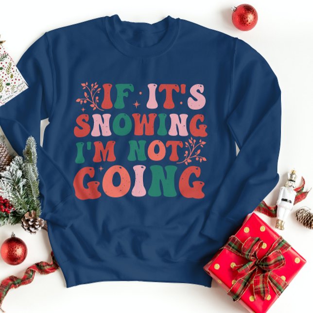 Moletom Snowy Bliss: Sweatshirt fria de inverno (Criador carregado)