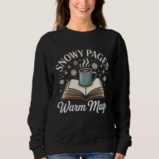 Moletom Snowy Pages Warm Mugs Cozy Holiday