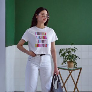 Moletom Só estou a falar com o meu cão hoje.