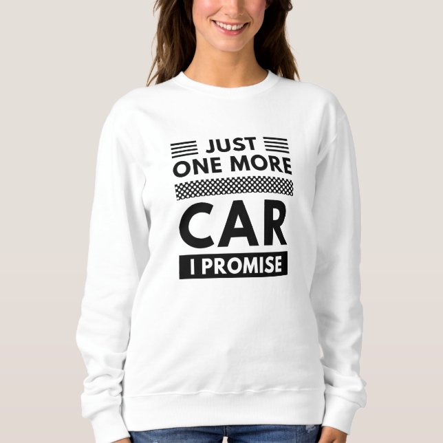 Moletom Só Mais Um Carro Que Prometo (Frente)