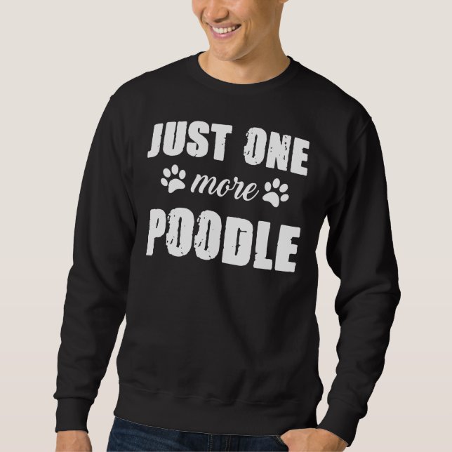 Moletom Só Mais Um Poodle (Frente)