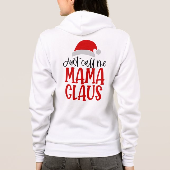 Moletom Só Me Chame de Mamãe Noel-56275 (Verso)