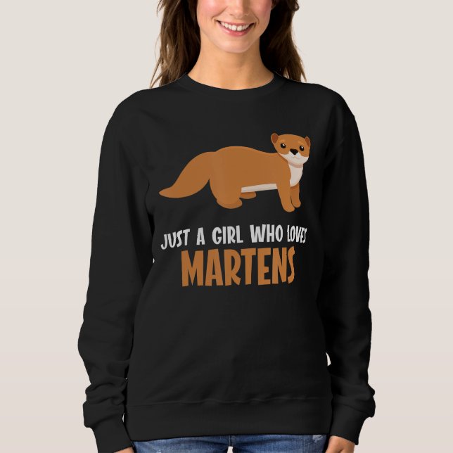 Moletom Só uma garota que ama Martens Marten (Frente)