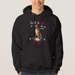 Moletom Só Uma Menina Que Ama A Mãe Floral Do Cachorro Box