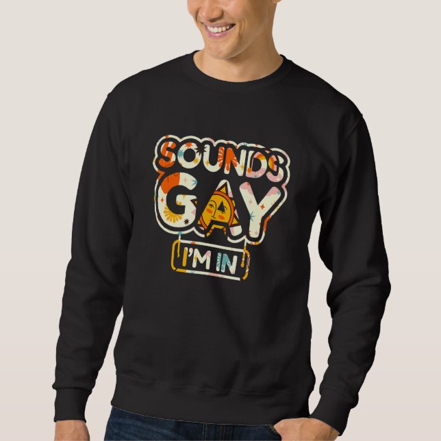 Moletom Soa Gay, estou dentro (Frente)