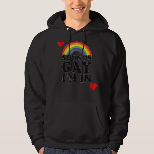 Moletom Soa Gay, estou dentro de um Gay Lgbt (Frente)