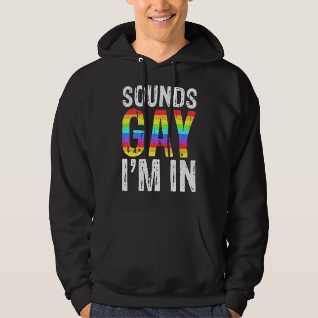 Moletom Soa Gay, estou no Orgulho Lgbt (Frente)