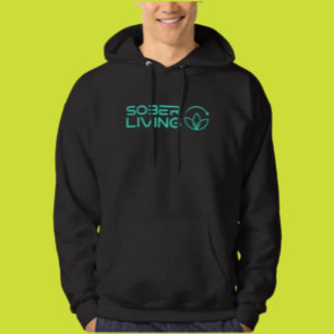 Moletom Sober & Brilhando - Hoodie de alimentação do Lotus