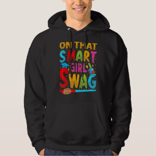 Moletom Sobre Esse Swag Para Garotas Inteligentes - Engraç