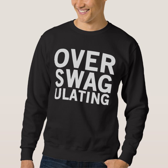 Moletom Sobre Swagulating Crewneck (Frente)