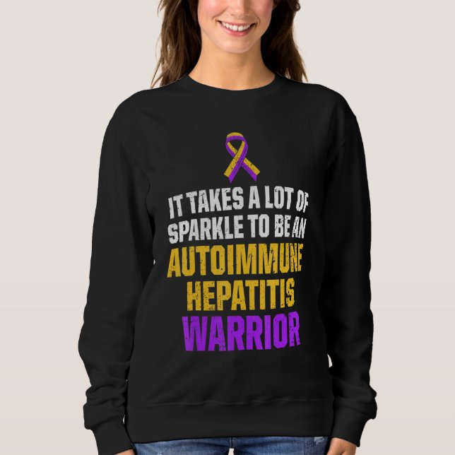 Moletom Sobrevivente de Hepatite Autoimune 12 (Frente)
