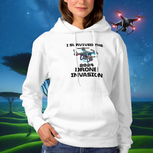 Moletom Sobrevivi à Invasão de Drones de 2024