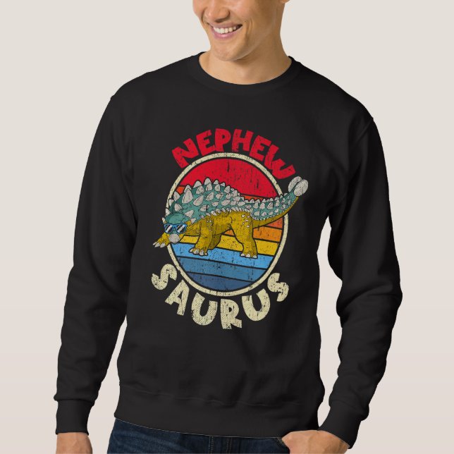 Moletom Sobrinho Surus I Ankylosaurus Dinossaur I Matriz F (Frente)