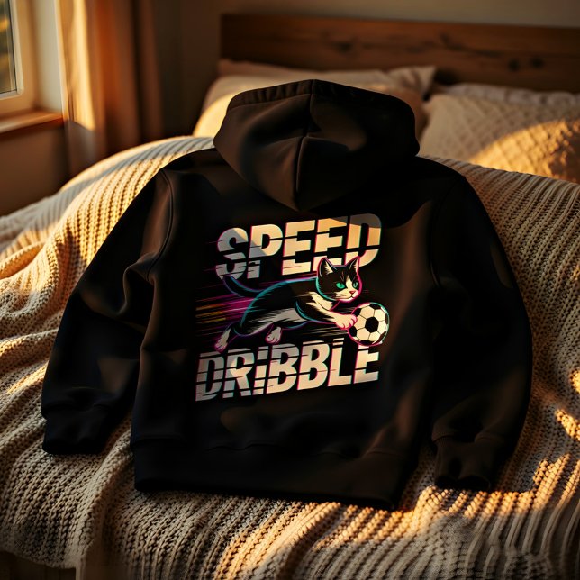 Moletom Soccer Cat Art for Women Gamers & Cat Lovers (Criador carregado)