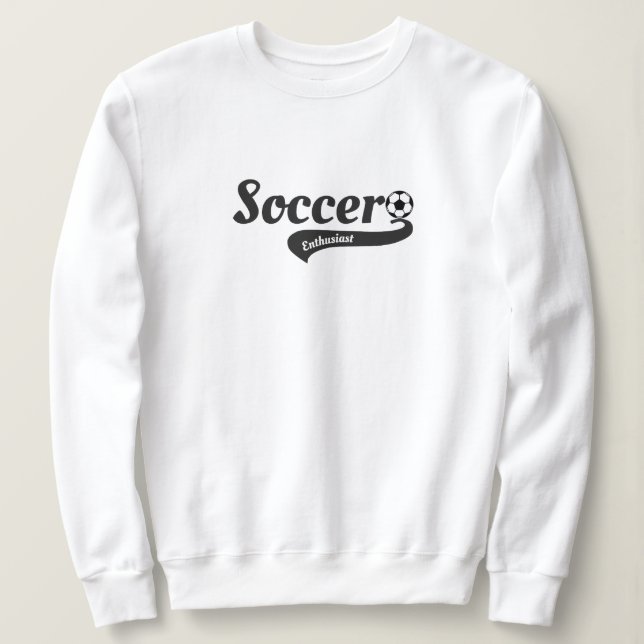 Moletom Soccer Enthusiast Players, Fans, Coaches, Gift  (Frente do Design)