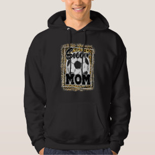 Moletom Soccer Mãe Esportiva Leopardo Bola Mãe Dia de as m