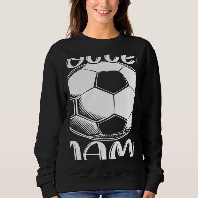 Moletom Soccer Mama For MenWomen Family Matching Players T (Frente)