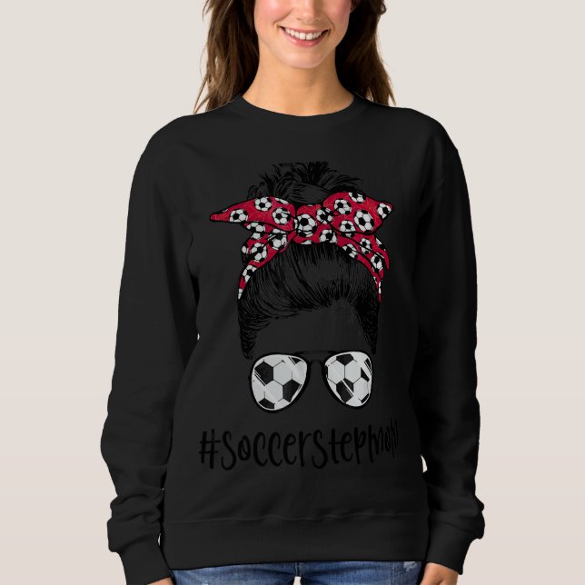 Moletom Soccer Stepman Life Messaging Bun Sunglass Mulhere (Frente)